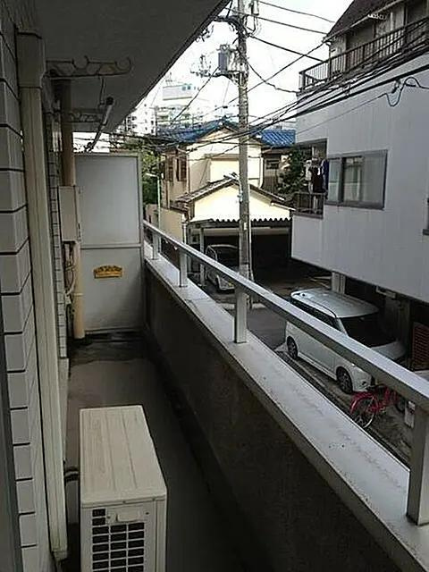 大橋第一ハイムのバルコニー