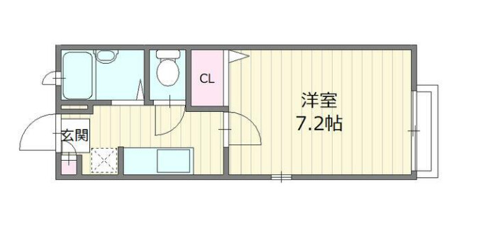 アルスKの間取り