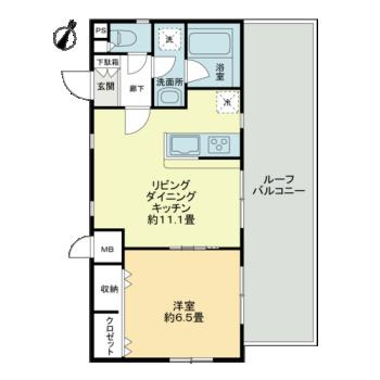 ｐａｔｉｏ阿佐ヶ谷の間取り