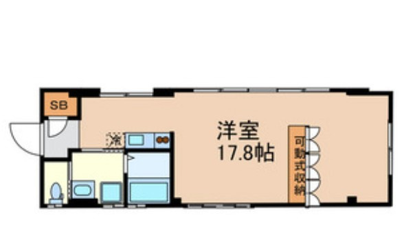 東亜美術第2の間取り|間取りです。