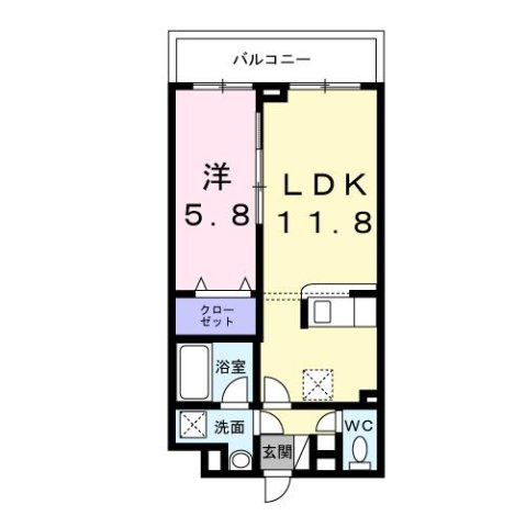 エフ・アクアレルの間取り