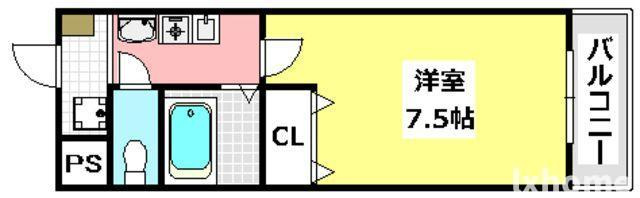 グランベールアイ大手町の間取り