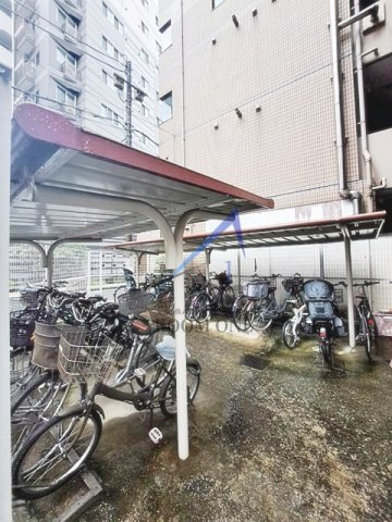 ベルメゾン森のその他共用部分|駐輪場です。