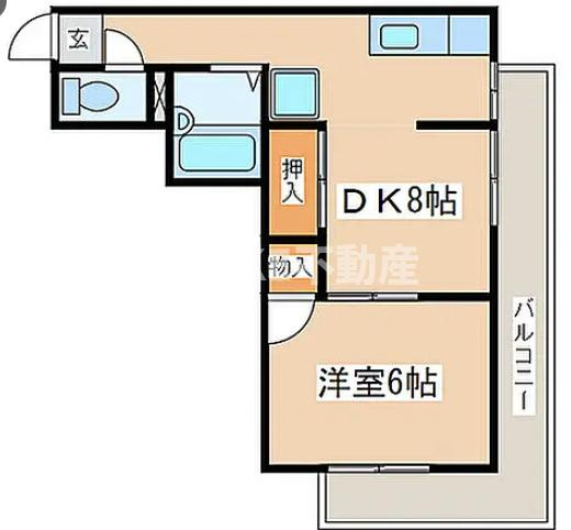 須賀第１ビルの間取り