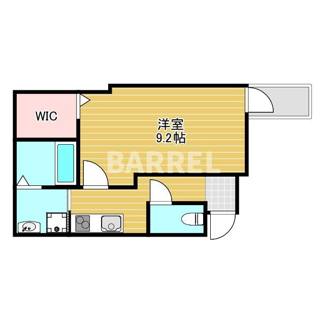 フジパレス服部南町の間取り