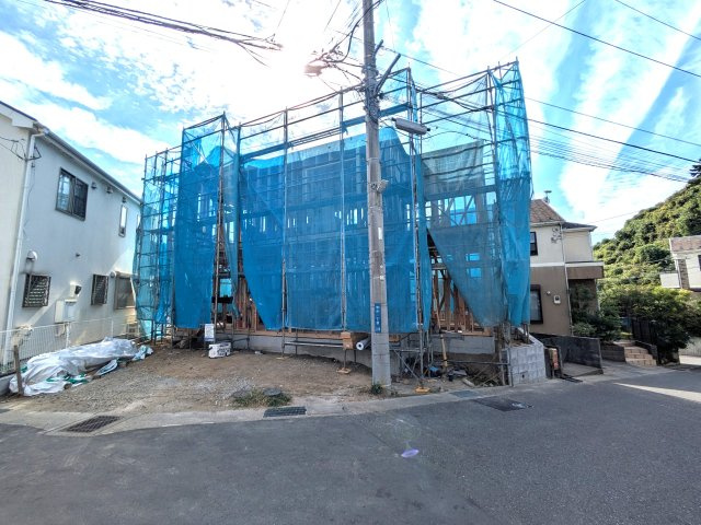 鎌倉市寺分一丁目新築戸建の外観|寺分の閑静な住宅地に誕生する新築戸建です♪2階建・4LDKの間取りとなります！
現地（2026年10月）撮影