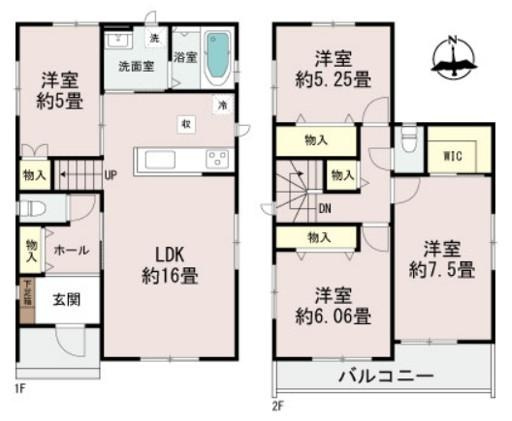 宇都宮市泉が丘7丁目2565番の間取り