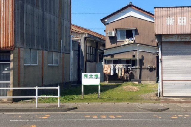 福井市新田塚1丁目　売地の外観