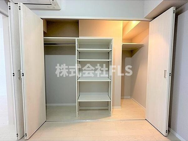 港区東麻布１丁目の賃貸マンションの収納