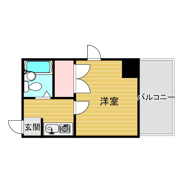 スリーデイズ新大阪の間取り