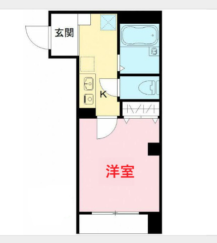 【間取り】 | ソルビオス大森 | 洋室６帖です