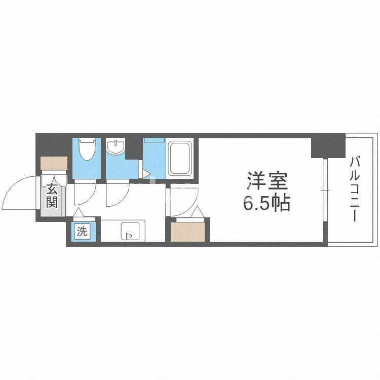 アドバンス大阪バレンシアの間取り