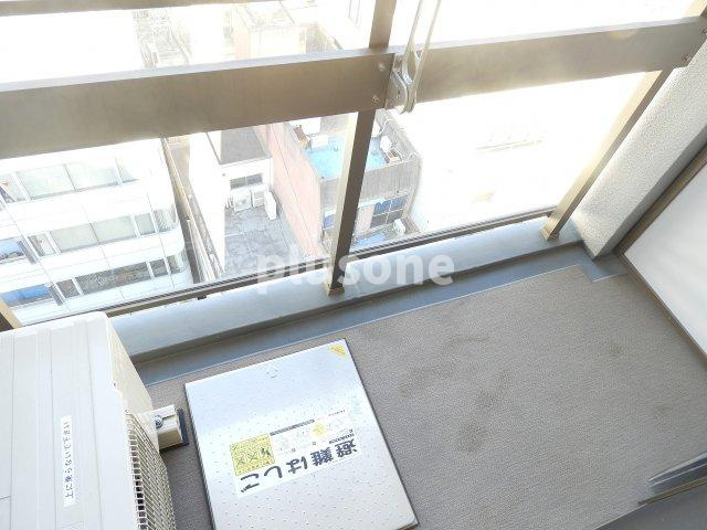 ファーストレジデンス天満橋のバルコニー