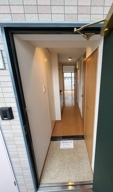 パークマンションの玄関