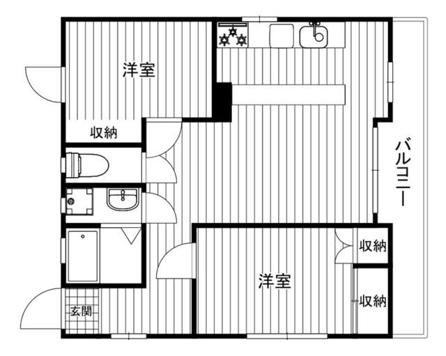 ラビアンローズの間取り