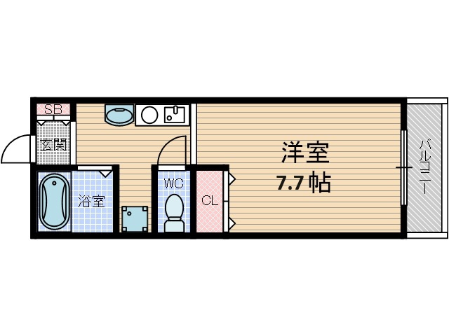 【間取り】 | ウエストコーポ