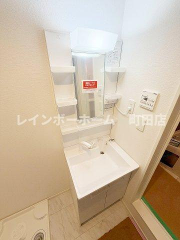 カインドネス小田急相模原8※初期費用分割あと払いサービス利用可能物件の洗面所|参考写真