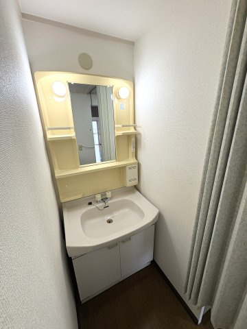 幸ノ井マンションの独立洗面台