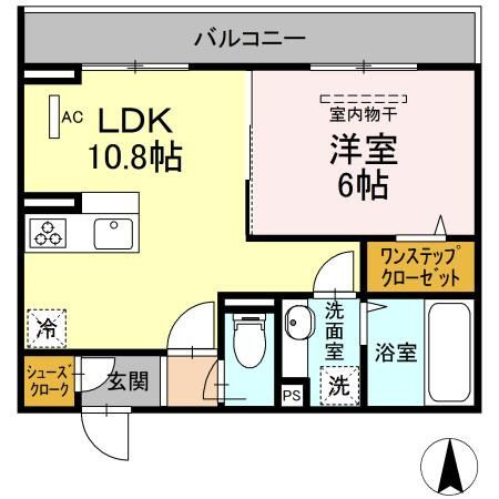 ヒルサイドの間取り