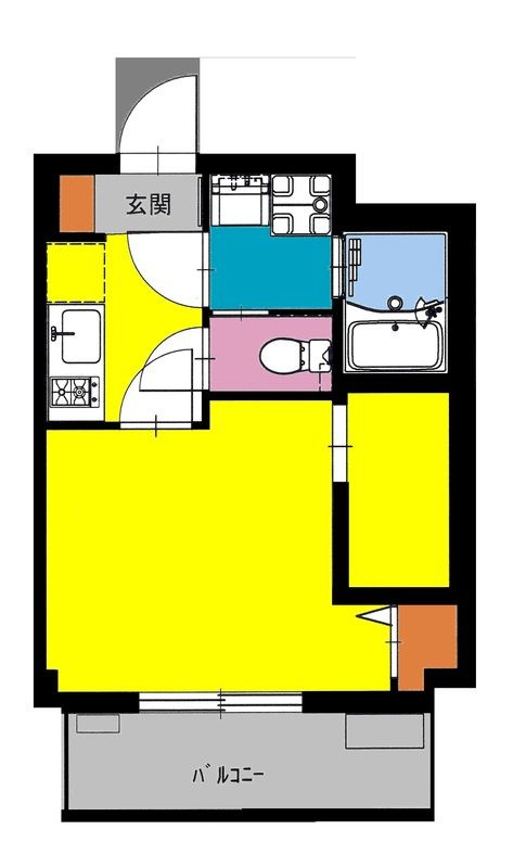 b’CASA南幸町の間取り|間取りです。