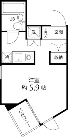 【間取り】 | ドミトリー原町田（ドミトリーハラマチダ）