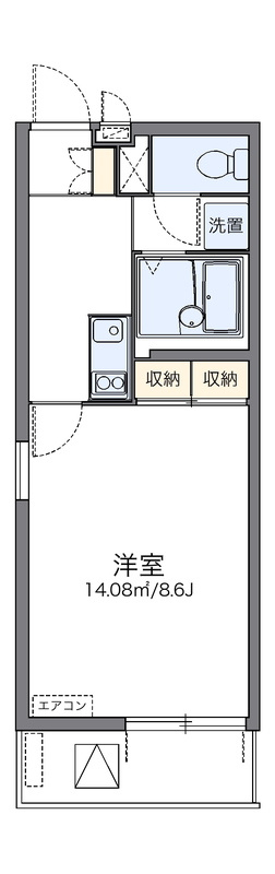 レオネクストアロマルカネハイツの間取り