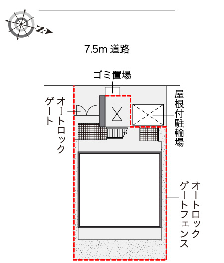 レオパレスコンフォート　Ｌの間取り