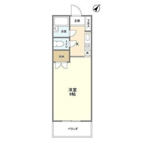 アイコート早稲田の間取り