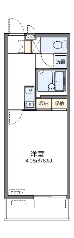 レオネクストアロマルカネハイツの間取り