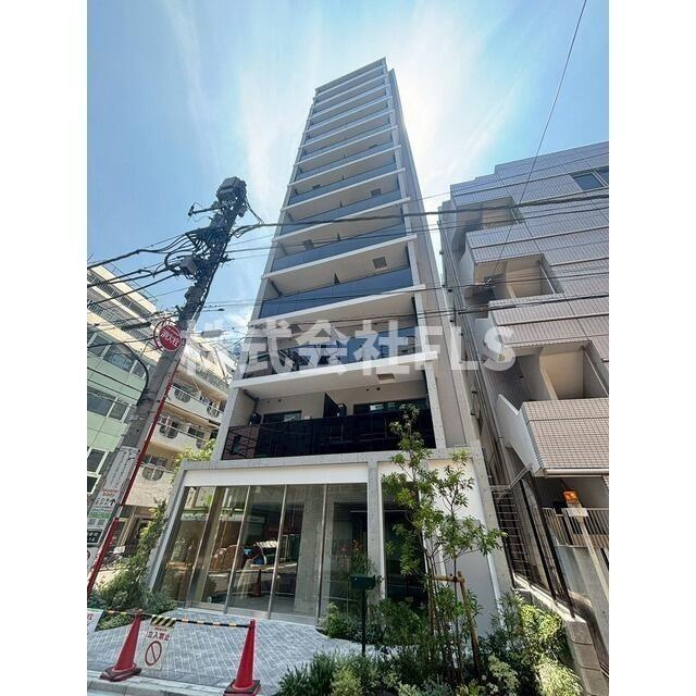新宿区西新宿７丁目の賃貸マンションの外観パース