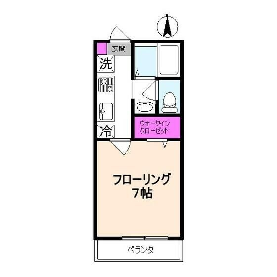 ユーリーセゾンの間取り