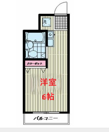 【間取り】 | プレステージII | 洋室6帖です