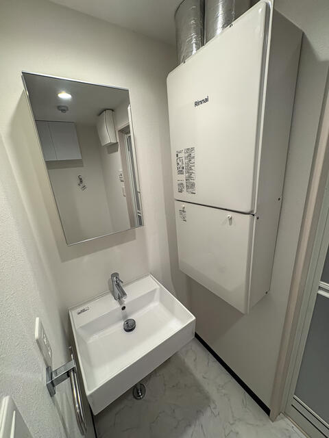 防音マンション　スカイラシクラス田園調布本町の洗面所