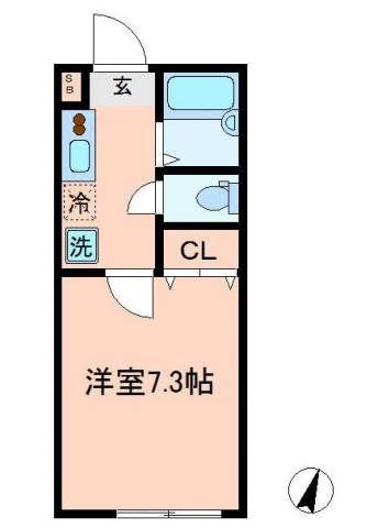 ポモドーロ千川の間取り