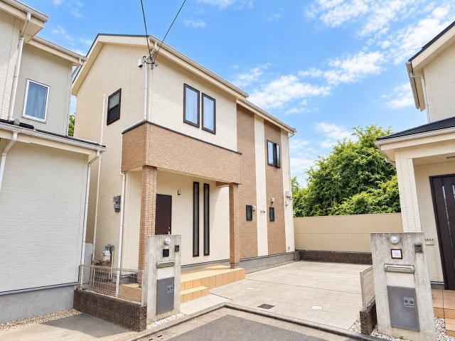 堺市美原区多治井の外観|外観は落ち着いたデザインの温かみを感じる住まいです♪
