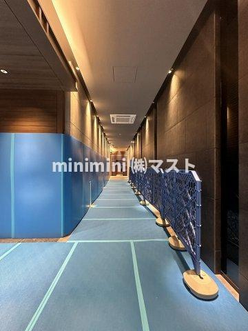 大阪市西区南堀江３丁目の賃貸マンションのロビー