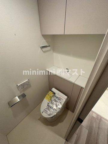 大阪市西区南堀江３丁目の賃貸マンションのトイレ
