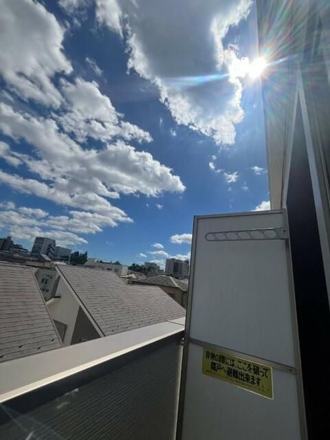 Ｇｌａｎｚ氷川町のバルコニー