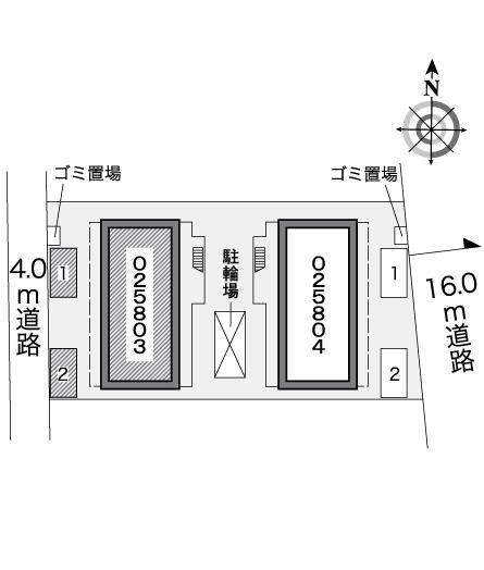 レオパレスパーシモンⅠの間取り