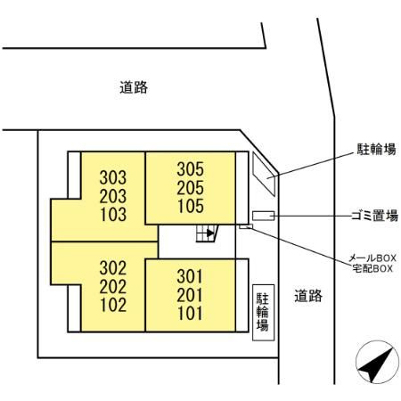 【区画図】 | ジェルベーラ東柏ケ谷