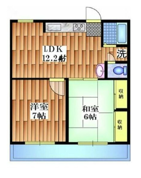 タチバナマンション(タチバナマンション)の間取り