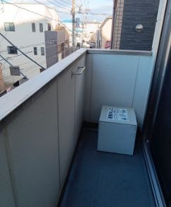 プラティーク八広のバルコニー