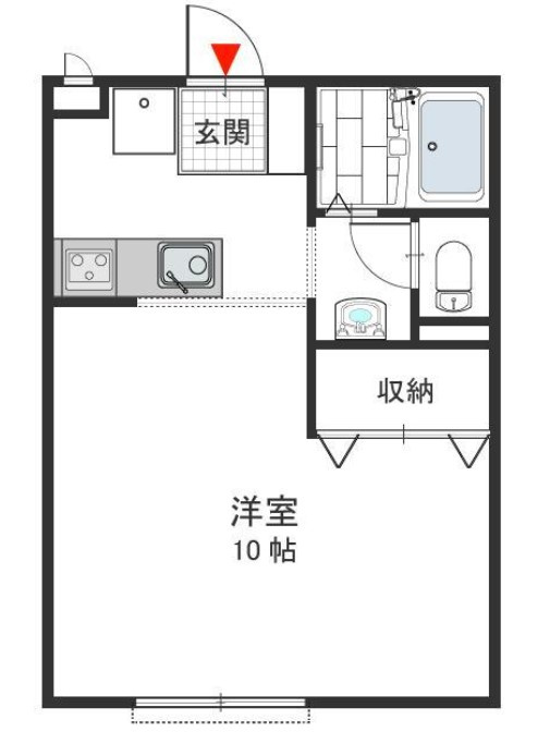 メゾンドゥエスポワールの間取り