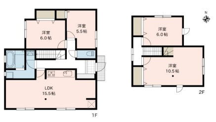 【間取り】 | 【再生住宅】甲斐市西八幡4LDK | 間取り