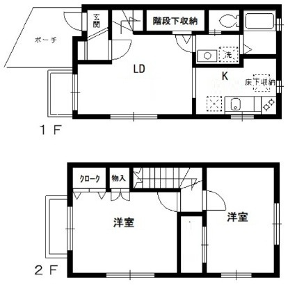 Ｃｏｚｙ　Ｃｏｕｒｔ　ＹＴの間取り|間取りです。