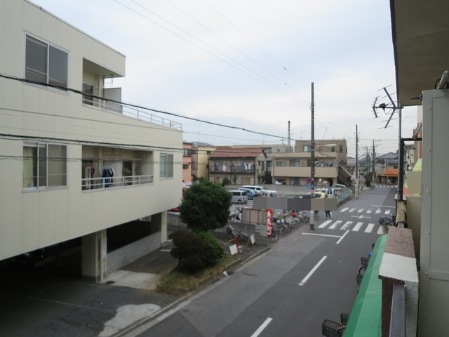 フラワーコーポの展望|バルコニーからの眺めです。