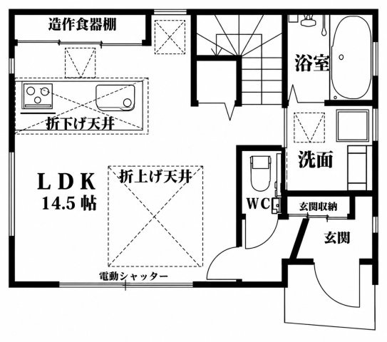 朝霞市根岸台　第4期の間取り