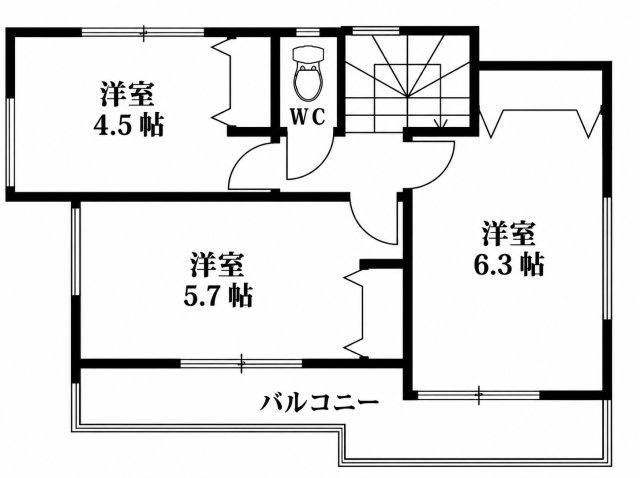 朝霞市根岸台　第4期の間取り