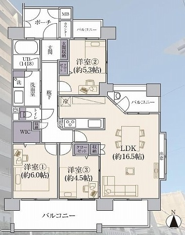 【間取り】