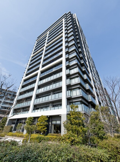 クレストタワー品川シーサイドの外観|外観は落ち着いています